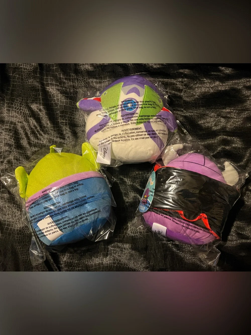 Squishmallows Set Disney Toy Story Buzz Lightyear, Alien & Zurg 6.5 in NWT